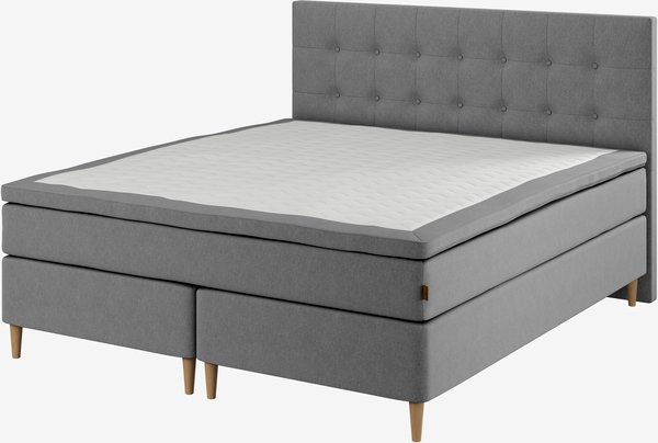 Kontinentalseng 180x200cm HEMLA GC75 grå-23 LATEX