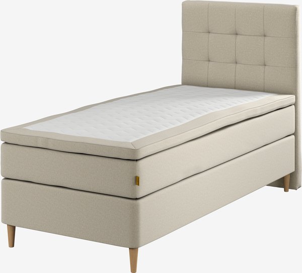 Boxspring 90x200 GOLD C75 VS zand-91