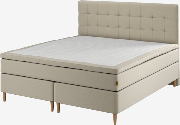 Sommier tapissier 180x200cm GOLD C75 VS/M latex Sable-91