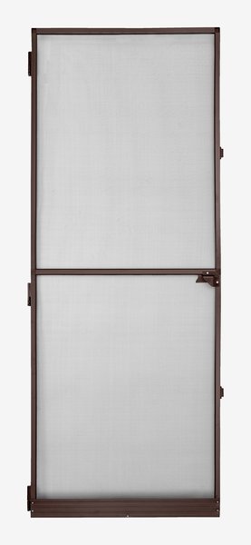 Zanzariera NYORD 100x210 cm per portafinestra marrone