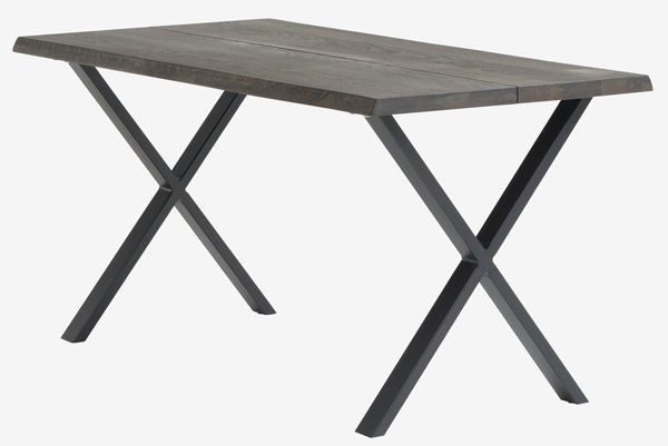 Table ROSKILDE 80x140 chêne foncé
