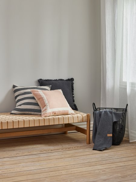 Pătură fleece DAGLILJE 130x170 gri închis