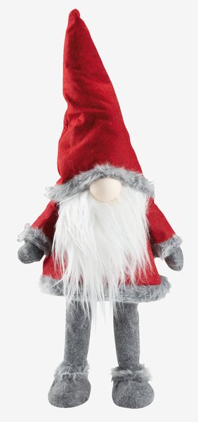 Lutin de Noël FAFNER H70cm rouge