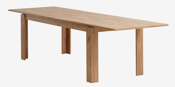 Jedilniška miza LINTRUP 90x190/280 hrast