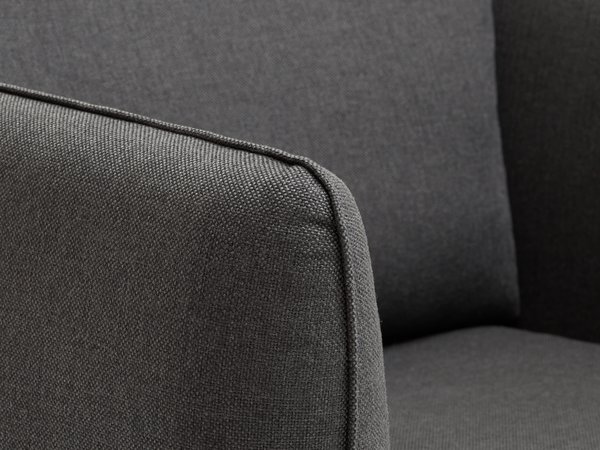 Fauteuil AARHUS gris foncé