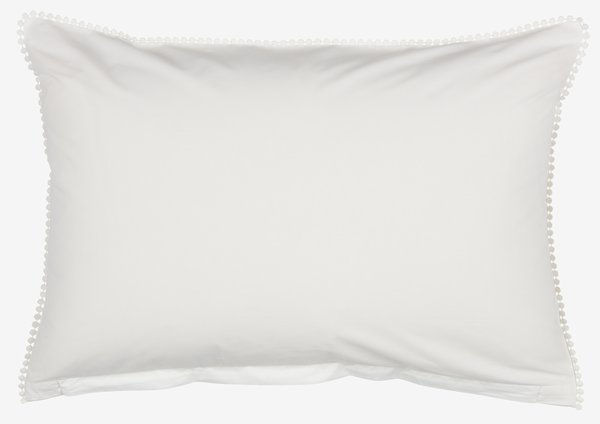 Funda de almohada MARIT 50x70/75 blanco