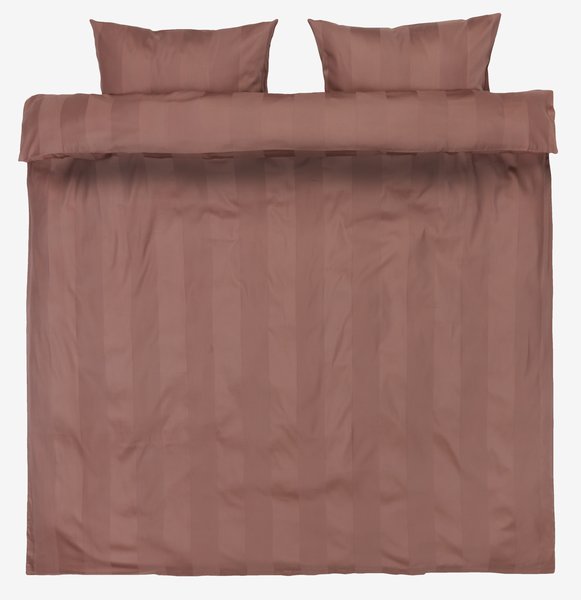 Duvet cover set BARBO Sateen King taupe