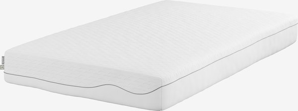 Matelas en mousse 120x200 GOLD F85 blanc