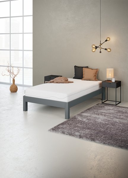 Skummadras 120x200cm WELLPUR KVITA GF85 hvid