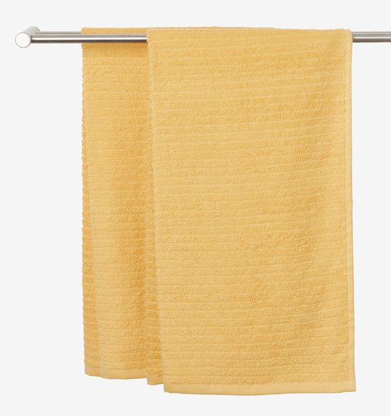 Badhanddoek SVANVIK 65x130 geel