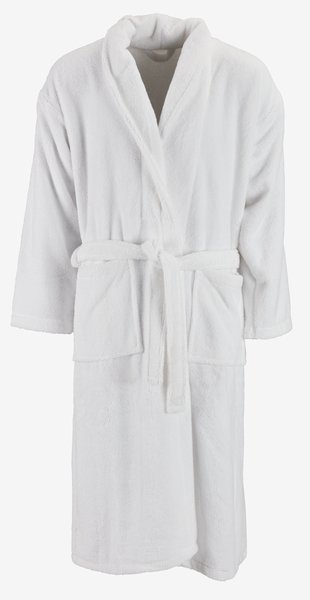 Peignoir Micro Terry STIGEN S/M blanc KRONBORG