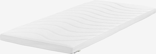 Surmatelas 90x210 GOLD T65 blanc