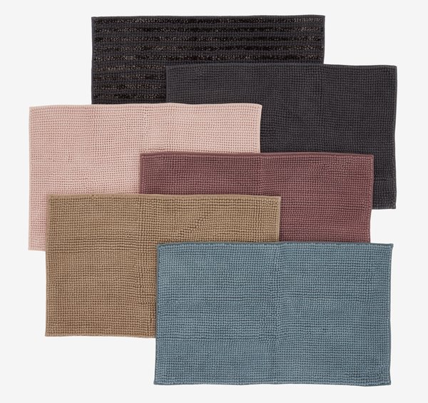 Tapis de bain FAGERSTA 70x120 bleu poudré