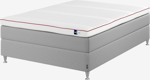 Boxspring 140x200 TEMPRAKON LYA grijs-42