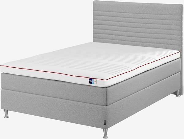 Boxspring 140x200 TEMPRAKON C250 grijs-42