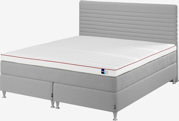 Boxspring 150x200 TEMPRAKON C250 grijs-42