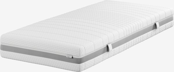 Matelas à ressorts 90x200cm BORA GS20 DREAMZONE ferme/moyen