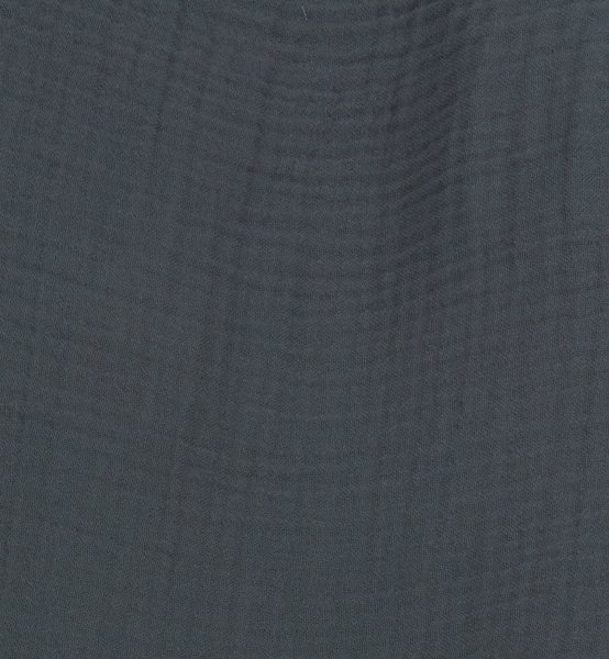 Completo copripiumino MALOU Mussola 155x220 cm grigio scuro