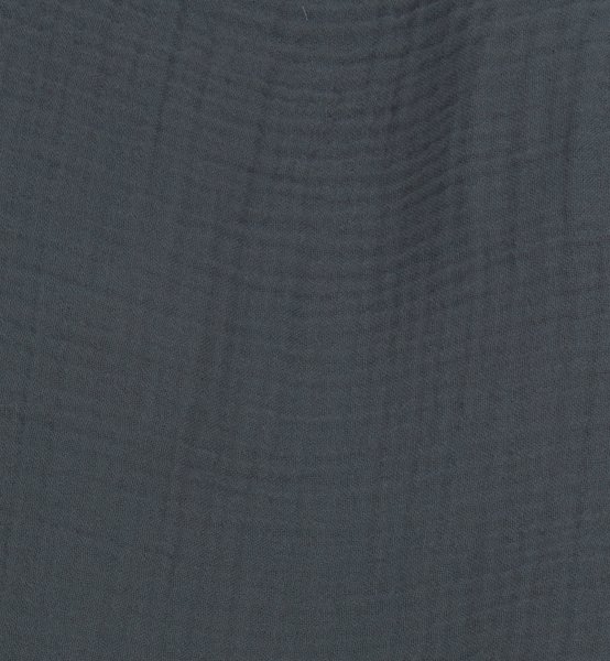Completo copripiumino MALOU Mussola 155x220 cm grigio scuro