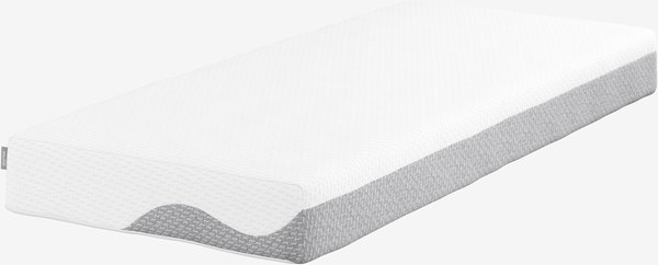 Matelas en mousse 90x200cm WELLPUR GLOMMA GF30 gris