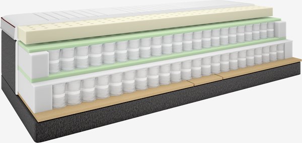 Elektrisch bed 180x210 TEMPRAKON ULA grijs-47