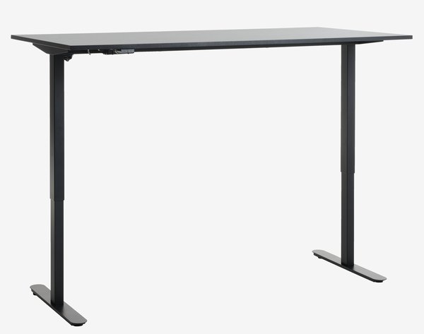 Height-adjustable desk SVANEKE 60x120 black