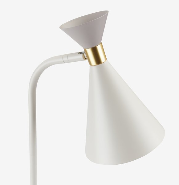 Floor lamp JONATHAN D22xH138cm beige/grey JYSK