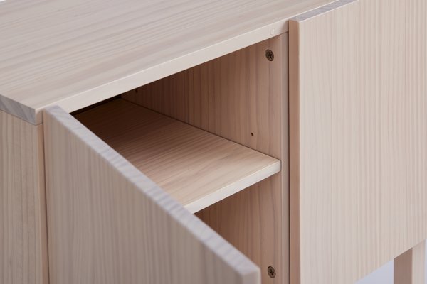 Dressoir SOLLERUP 2 deuren massief grenen