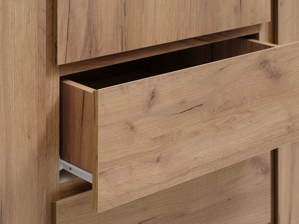 Armadio LIMFJORDEN 180x200 combinato col.rovere selv. nat.