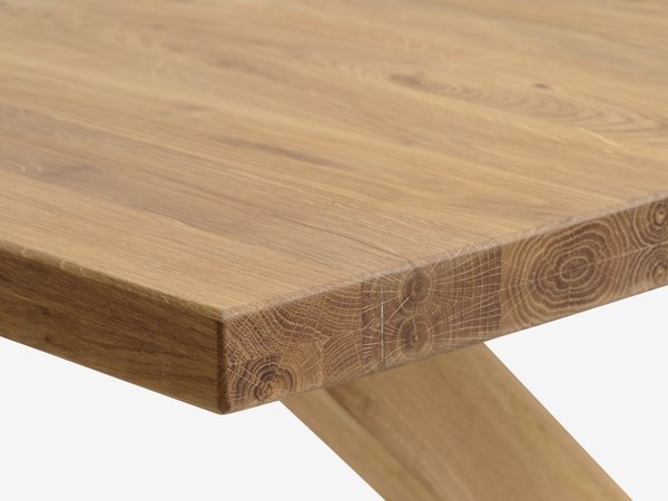 Spisebord GRIBSKOV 100x230 natur eik