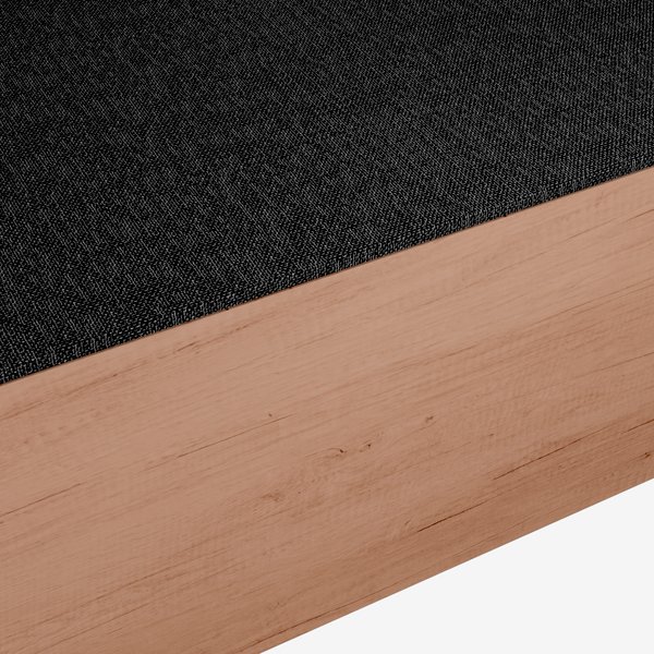 Canapé 90x190cm URUNDA GA55 negro