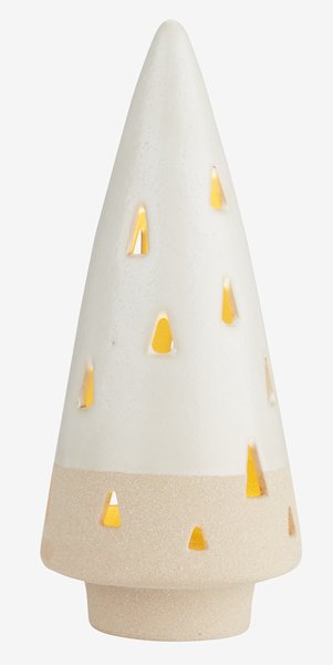 Sapin de Noël VILJE Ø9xH21cm a/LED