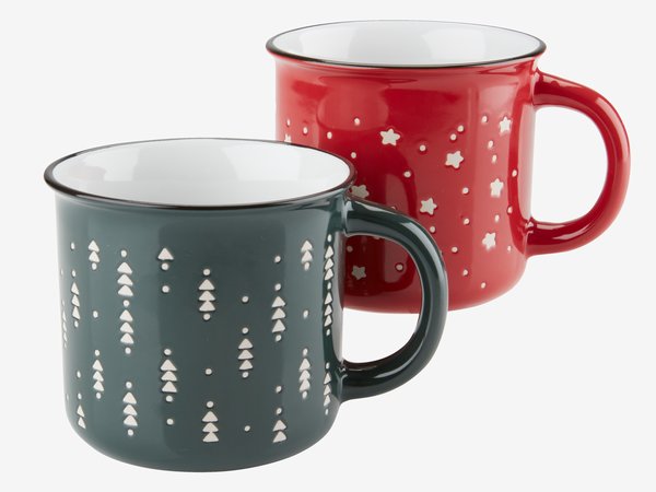 Mug GULLTOP D10xH9cm 35cl assorted