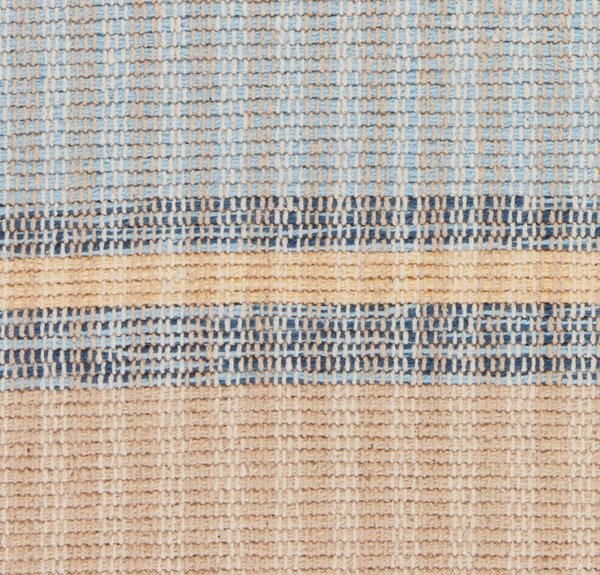 Tappeto BJERK 70x140 cm beige/blu