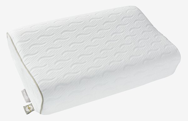 Anatomski vzglavnik iz spominske pene 30x50x12/9 WELL.HUSNES