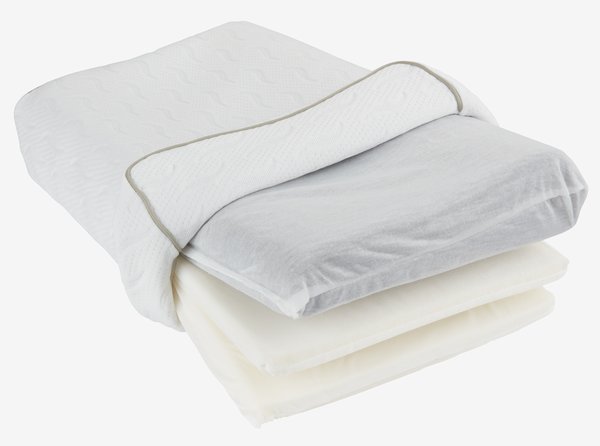 Erg. jastuk od memorijske pene 30x50x12/9 WELLPUR HUSNES