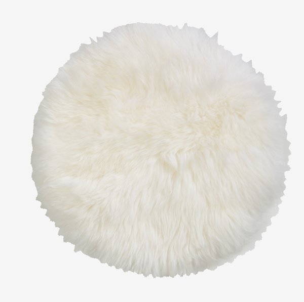 Coussin de chaise KEJSERL Ø34 blanc