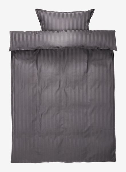 Parure de lit Satin NELL 140x200 anthracite