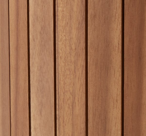 Macetero MYRHAUK Ø34xA43 madera dura