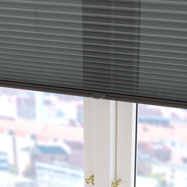 Tenda plissé HVEN 60x130 cm grigio up/down JYSK