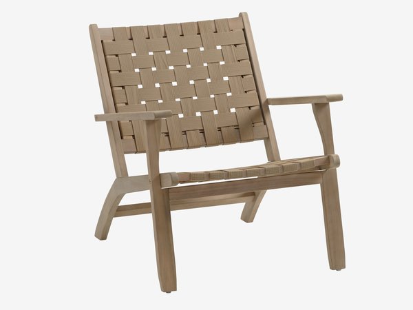 Cadeira lounge SKARA madeira dura