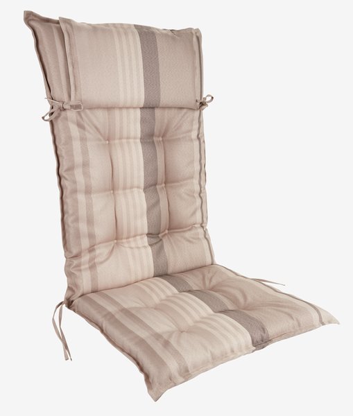 Cuscino da esterno sedia reclinabile HERRHAGEN color sabbia