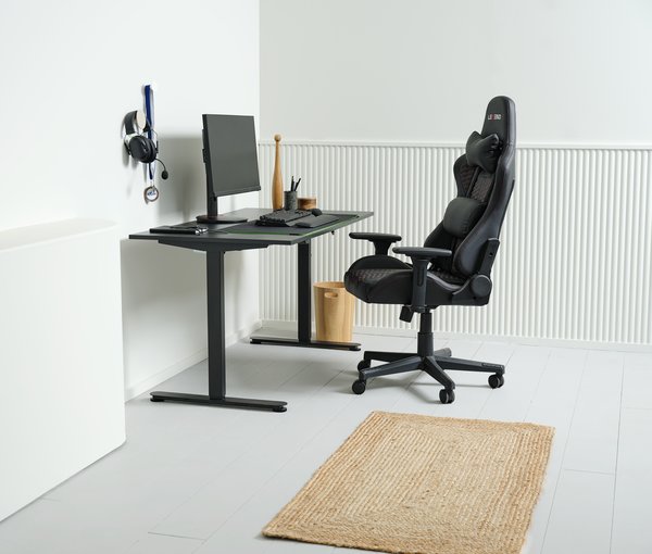 Height-adjustable desk SVANEKE 60x120 black