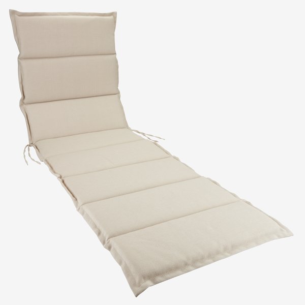 Garden cushion sun lounger BREDFJED off-white