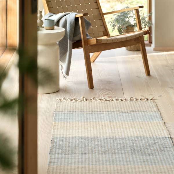 Rug BJERG 70x140 beige/blue