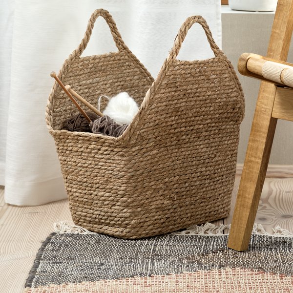 Cesto MICHAEL P22xL38xH43 cm con manici