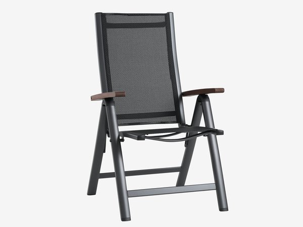 Cadeira reclinável LIMHAMN cinzento