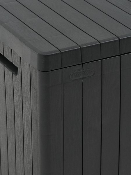 Garden storage box HALKEVAD W58xH55xD44 dark grey