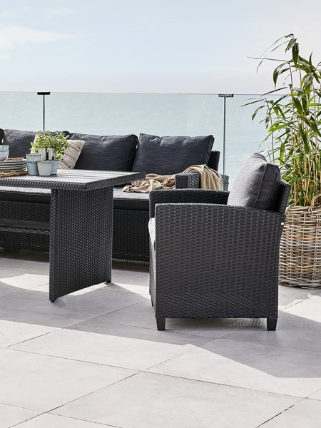 Lounge-Sessel AGERMOSE schwarz