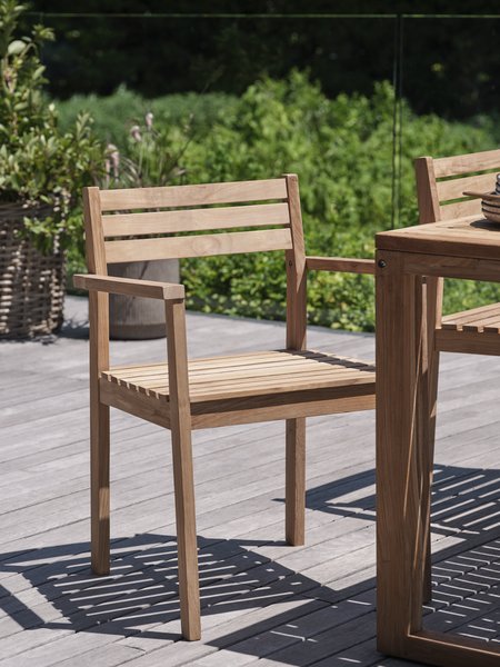 Garden chair VESTERHAVET teak